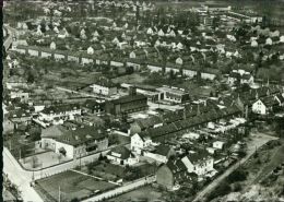 ERFTSTADT - Liblar Flugzeugaufnahme Wohngebiet Siedlung Schule Sw 70er - Erftstadt