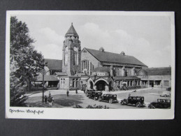 AK GIESSEN Bahnhof Ca.1940 //  D*10567 - Giessen