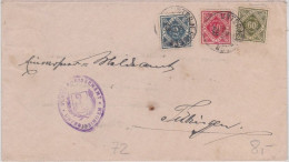 WÜRTTEMBERG - 1922 - ENVELOPPE De SERVICE De UNTERJESINGEN - Storia Postale