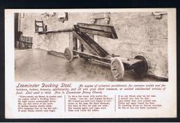 RB 969 - Early Postcard - Leominster Ducking Stool - Instrument Of Torture - Herefordshire - Herefordshire