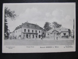 AK BADEN Guttenbrunnerstrasse Ca.1920 //  D*10612 - Baden Bei Wien