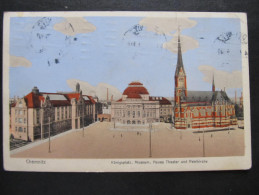 AK CHEMNITZ Königsplatz 1912 //  D*10623 - Chemnitz