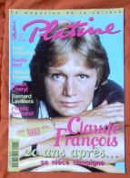REVUE PLATINE N° 48 FEVRIER 1998 CLAUDE FRANçOIS (le Magazine De La Variété) BON ETAT PORT OFFERT - Musique