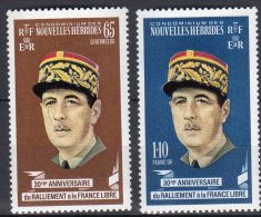 DE GAULLE - Nlles Hébrides  N° 294/295** - Unused Stamps