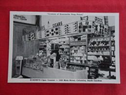 South Carolina > Columbia -- Eckerd´s Drug Store--  Interior Cigar  Counter -Not Mailed -ref 1147 - Columbia