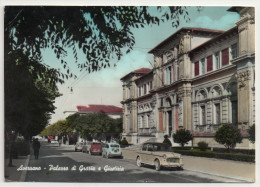 Avezzano, Palazzo Di Grazia E Guistizia, éd. Grandi Magazzini Porrini, Automobiles - Avezzano