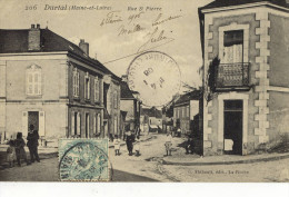CPA (49)   DURTAL Rue St Pierre - Durtal