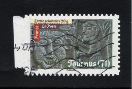 455  De  2010  - Dentelure  . Oblitéré  Provient Du Carnet  Série  " Art Roman" - Used Stamps