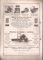 Documento Con Gráficos, Máquinas De Triturar Y Clasificar - Spain