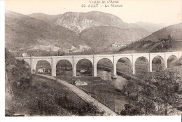 Vallée De L´Aude-Axat (Aude)-+/-1920-Le Viaduc-Pont De Chemin De Fer-Voie Ferrée De Carcassonne à Rivesaltes - Axat