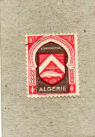 ALGERIE  : Armoiries De Constantine - Oblitérés