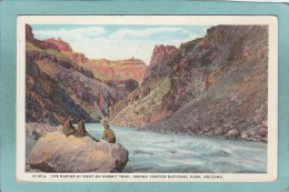 THE RAPIDS AT FOOT OF HERMIT TRAIL - GRAND CANYON NATIONAL PARK  -  1927  - - Grand Canyon