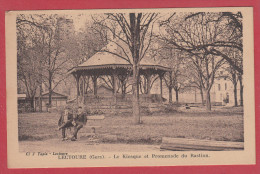LECTOURE --> Le Kiosque Et Promenade Du Bastion - Lectoure