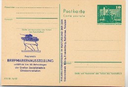 DDR P79-9a-77 C44-a Postkarte PRIVATER ZUDRUCK Panzerdenkmal Kleinmachnow 1977 - Privatpostkarten - Ungebraucht