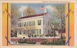 Abraham Lincolns Home Springfield Illinois 1941 - Springfield – Illinois