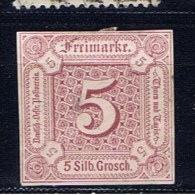 DR Thurn Und Taxis 1859 Mi 18 Mng Ziffermarke - Neufs