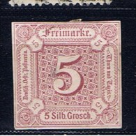 DR Thurn Und Taxis 1859 Mi 18 Mng Ziffermarke - Postfris