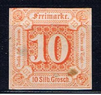 DR Thurn Und Taxis 1859 Mi 19 Mng Ziffermarke - Nuovi