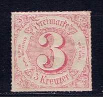 DR Thurn Und Taxis 1862 Mi 32 Mng Ziffermarke - Mint