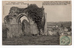 CP, 85, TIFFAUGES, Château De Barbe-Bleue,Le Donjon, Vierge - Sainte Hermine