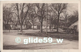 Delcampe - Camp De CHALONS - Baraquements Militaires - Quartier Geisberg - Camp De Châlons - Mourmelon