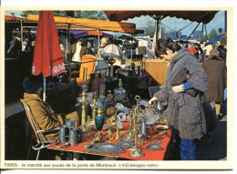 Delcampe - Paris XXe -  Marchés Aux Puces De Montreuil - Eclairages "retro" - Paris (20)