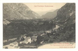 Cp, 09, Ussat-les-Bains, Vue Panoramique Prise De Lombrives - Other & Unclassified