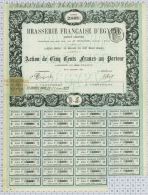 Brasseries Françaises D'Egypte, 1881 - Agriculture