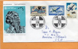 Greece 1968 FDC - FDC