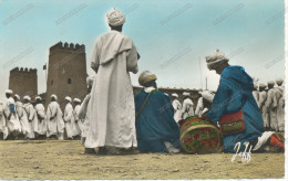 AFRICA, MAROC MAROCCO PITTORESQUE DANSE BERBERE ,Jeff 404,  Old Postcard - Gabon