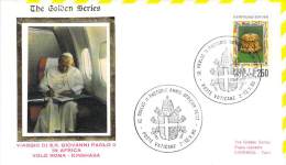 RELIGION   CATHOLIQUE VOYAGE  PAPE  JEAN PAUL II   Pope John Paul II Papst Johannes Paul II  PAPA Jonas Paulius II - Lettres & Documents