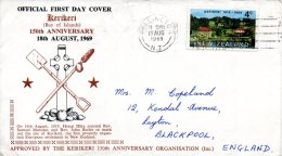 NOUVELLE ZELANDE. N°491 Sur Enveloppe 1er Jour De 1969 (FDC). Kerikeri. - Brieven En Documenten