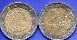 2 EURO Österreich 2009 Stg 6€ Sonderedition 10 Jahre Währungs-Union 1999 €-Münze Stempelglanz Münze Wien Coin Of Austria - Oesterreich