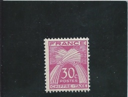 France TAXE N° 68  *       Valeur YT :  0,15 € - 1859-1959 Mint/hinged