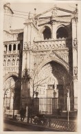 Grande Foto Original Enero 1924 TOLEDO (Tolède) - Entrada A La Catedral (A54) - Toledo
