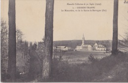 GRANDE TRAPPE LE MONASTERE VU DE LA ROUTE DE MORTAGNE - Trappes