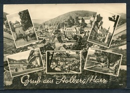 (0400) Gruß Aus Stolberg/Harz/ Mehrbildkarte S/w - Echt Foto - N. Gel. - DDR - G 784 P 1/60 Heldge-Verlag, Köthen - Stolberg (Harz)