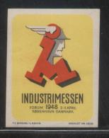 DENMARK 1948 COPENHAGEN INDUSTRY TRADE FAIR POSTER STAMP HM CINDERELLA ERINOPHILATELIE - Neufs