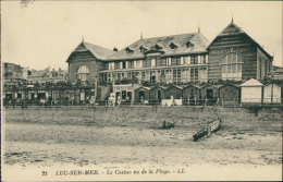 14 LUC SUR MER / Luc-sur-Mer, Le Casino Vu De La Plage / - Luc Sur Mer