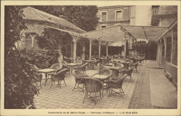 14 LUC SUR MER / Luc-sur-Mer, Hostellerie De La Belle-Plage, Terrasse Intérieure / - Luc Sur Mer