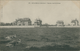 14 OUISTREHAM / Riva-Bella, Chalets, Vus De La Route / - Ouistreham