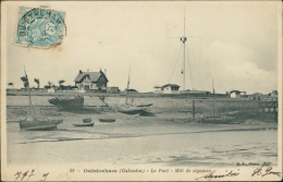 14 OUISTREHAM / Le Port, Mât De Signaux / - Ouistreham