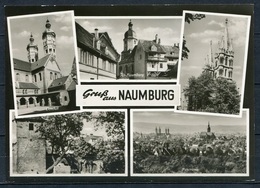 Gruß Aus Naumburg/ Mehrbildkarte S/w - Gel. 1965 - DDR - Best.-Nr. L 130  B 8/65 Graphokopie HS, Berlin - Naumburg (Saale)