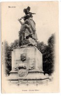 CP, 90, BELFORT, Statue "Quand Meme", Vierge - Belfort – Siège De Belfort