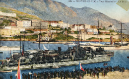 Monte-carlo Vue Generale Le Port Evenement Naval "anime" - Other & Unclassified