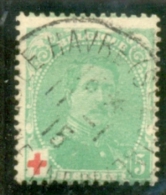 1914 BELGIQUE Y & T N° 129 ( X ) Cote 5.00 - 1914-1915 Croix-Rouge