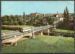 (0440) Zeitz/ Karl-Marx-Brücke/ Omnibus - Gel. 1967 - DDR - Bild Und Heimat  A 1/65/67 - Zeitz