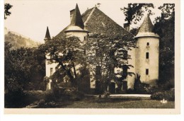 Saint Etienne De Baigorry -  Le Château D´Echaux - Cap 12 - Petite Carte Photo Vierge - Tbe - Saint Etienne De Baigorry