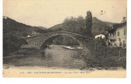 Saint Etienne De Baigorry - Le  Vieux Pont - Mont Jara - CC 602 - écrite 1922 - Tbe - Saint Etienne De Baigorry