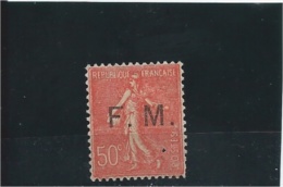 France Franchise Militaire N° 6  *     Valeur YT : 7,00 € - Military Postage Stamps